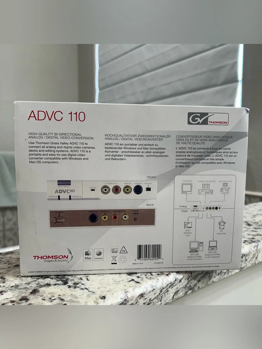 ADVC110 Silver Analog-to-Digital Video Converter